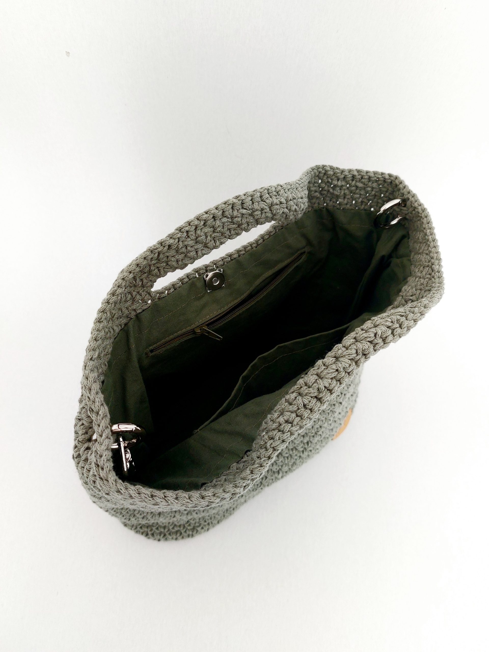 SWEETIE – kézzel horgolt közepes táska - Image 14