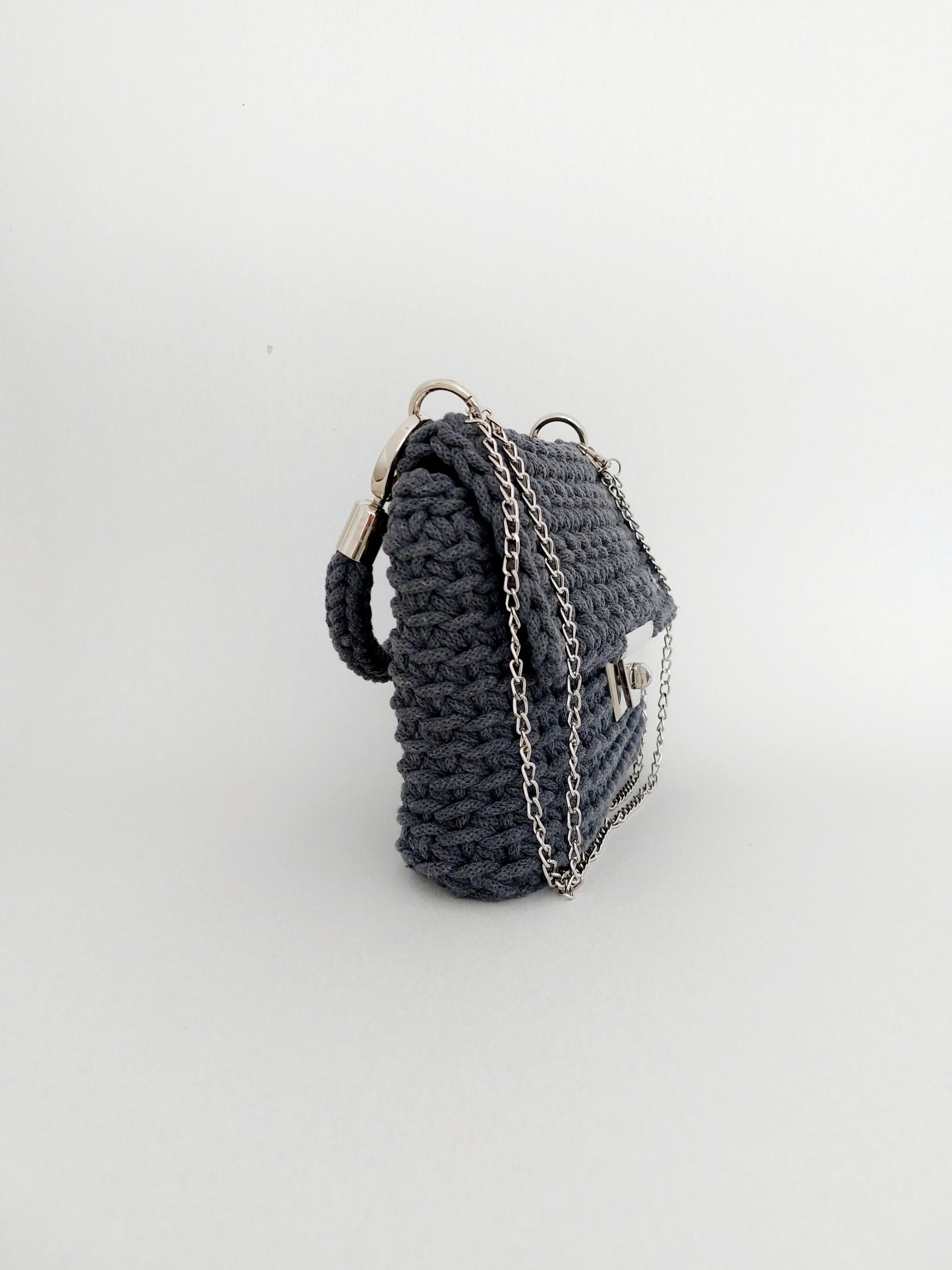 HANNA – elegáns, kézzel horgolt mini alkalmi táska - Image 6