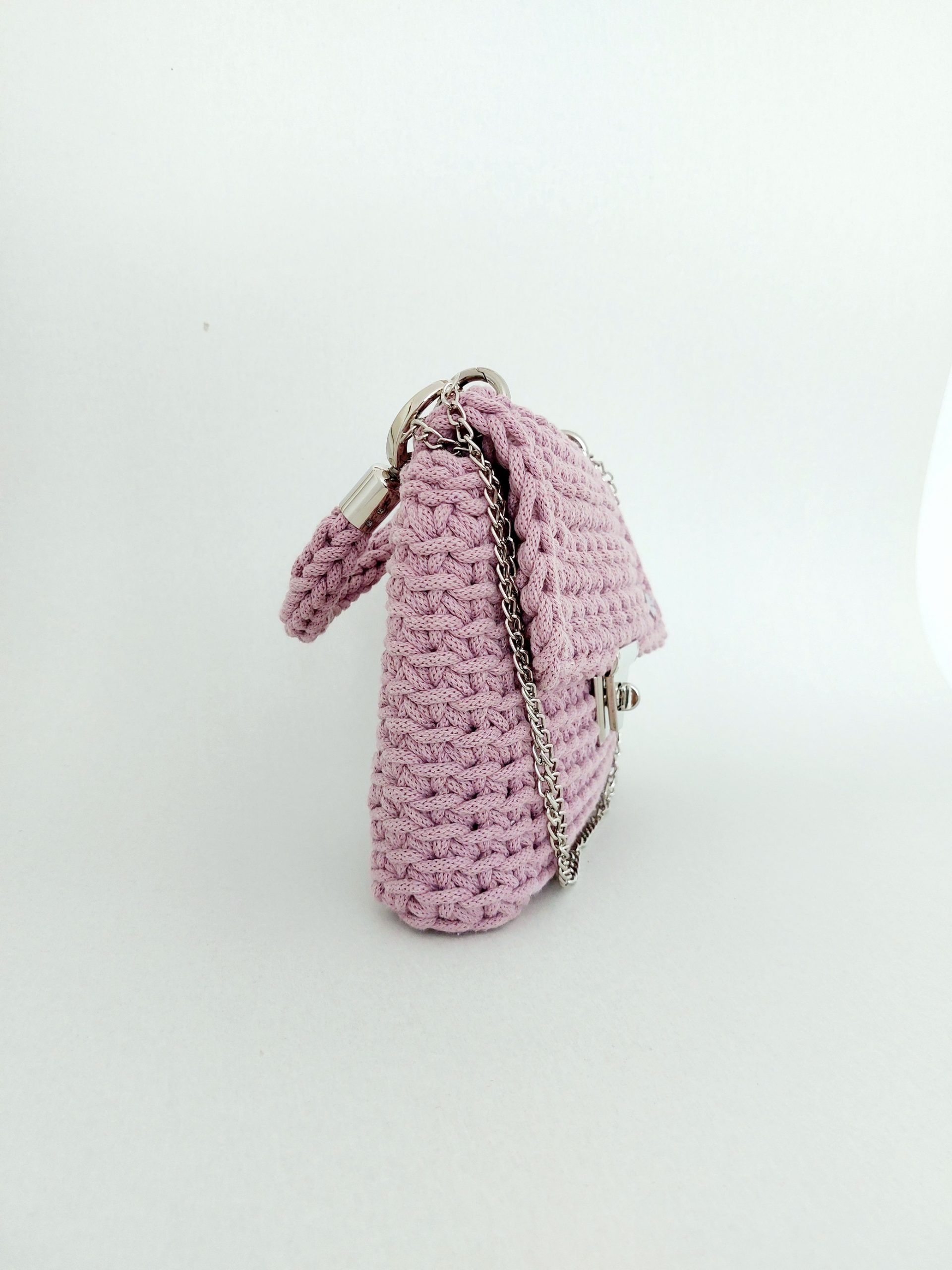 HANNA – elegáns, kézzel horgolt mini alkalmi táska - Image 3